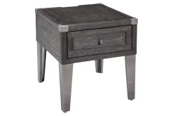 Mor Furniture Todoe End Table In Gray
