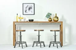 Mor Furniture Torjin Counter Height Sofa Bar Table In Brown