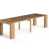 Mor Furniture Transformer Extendable Dining Table In Scandinavian Oak