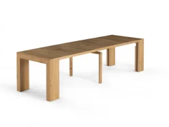 Mor Furniture Transformer Extendable Dining Table In Scandinavian Oak