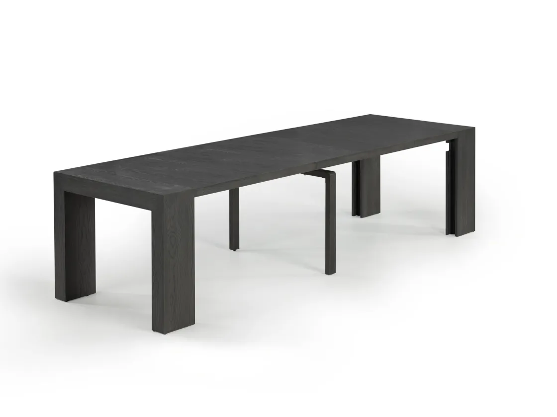Mor Furniture Transformer Extendable Dining Table In Scandinavian Oak