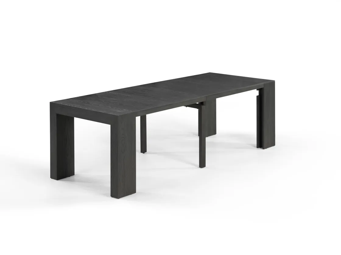 Mor Furniture Transformer Extendable Dining Table In Scandinavian Oak
