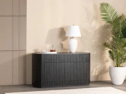 Mor Furniture Transformer Round Server In Scandinavian Oak
