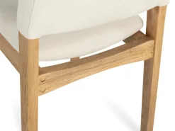 Mor Furniture Transformer Stackable Side Chair In Scandinavian Oak & Creamy