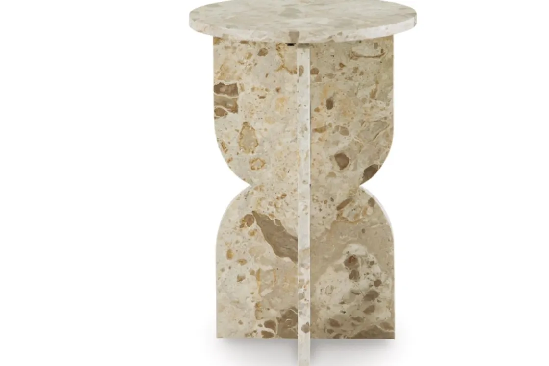 Mor Furniture Treygan Accent Table In Beige