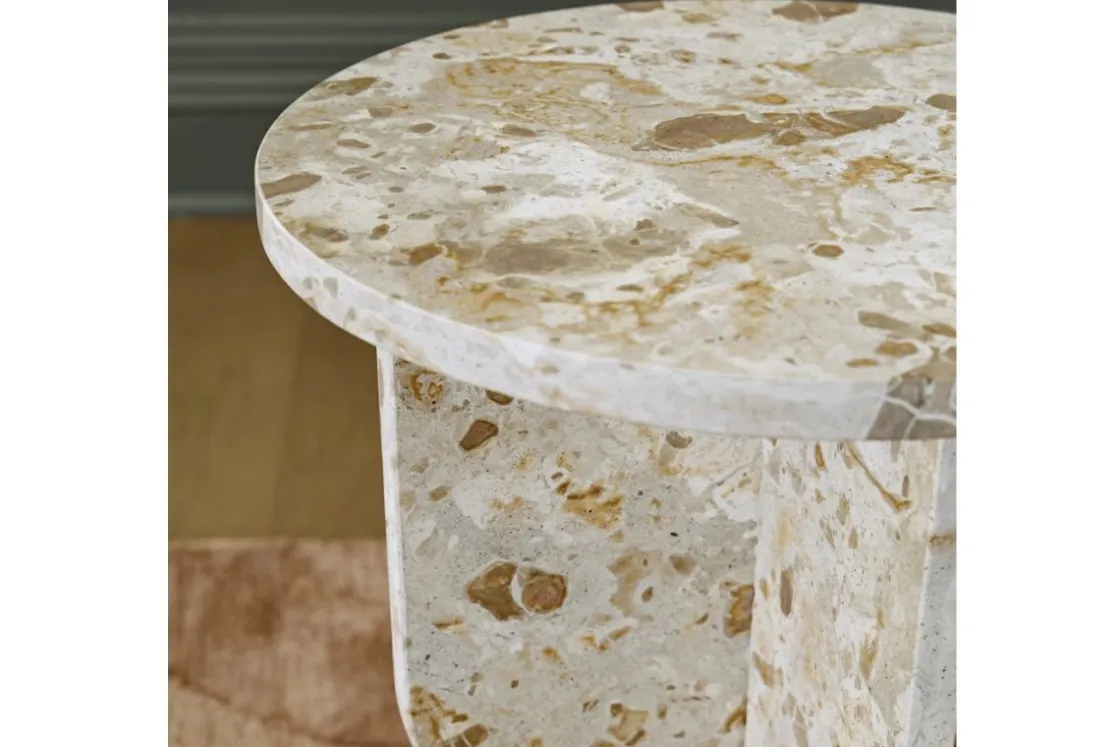 Mor Furniture Treygan Accent Table In Beige