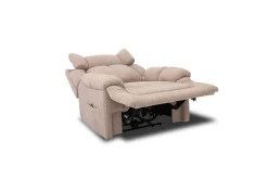 Mor Furniture Tucker 2 Power Theater Recliner W/ Immersive Sound In Light Brown
