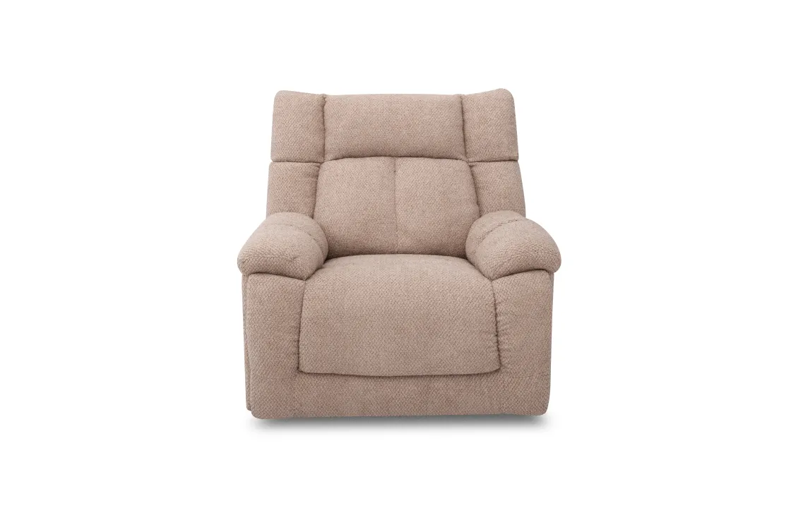 Mor Furniture Tucker 2 Power Theater Recliner W/ Immersive Sound In Light Brown