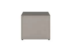 Mor Furniture Tullia Nightstand In Pearl Line/Travertino Eco Stone