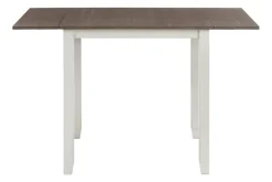 Mor Furniture Tuttle Dining Table & 2 Chairs In White