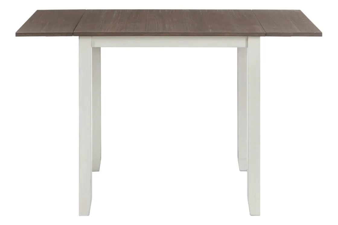 Mor Furniture Tuttle Dining Table & 2 Chairs In White