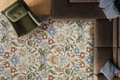 Mor Furniture Tweed Ridge Rug In Multicolor/Ivory, 5’ X 7’