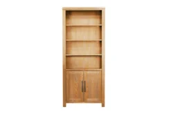 Mor Furniture Tybee 2 Door Bookcase In Black