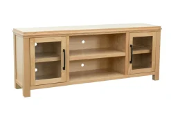 Mor Furniture Tybee Media Console In Natural, 85 Inch