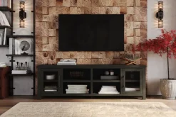 Mor Furniture Tybee Media Console In Natural, 85 Inch