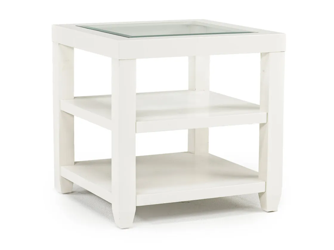 Mor Furniture Urban End Table In White