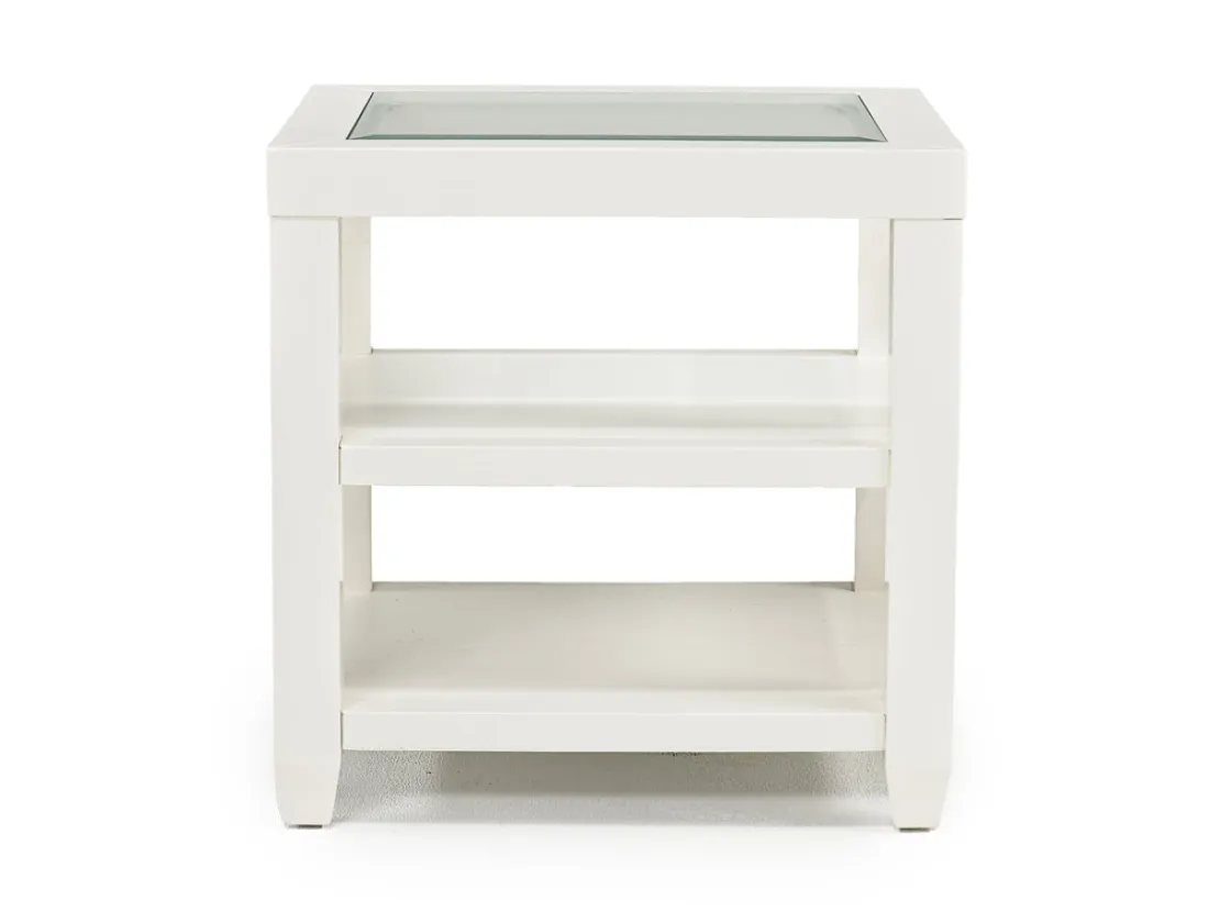 Mor Furniture Urban End Table In White