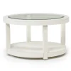 Mor Furniture Urban Round Coffee Table In White