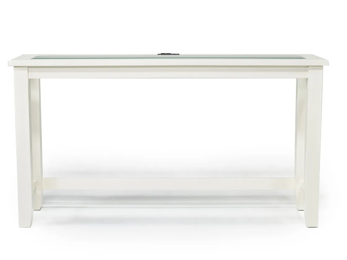 Mor Furniture Urban Sofa Bar Table W/ 3 Stools In White