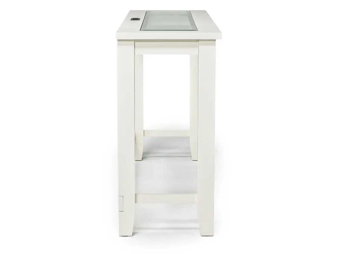 Mor Furniture Urban Sofa Bar Table W/ 3 Stools In White
