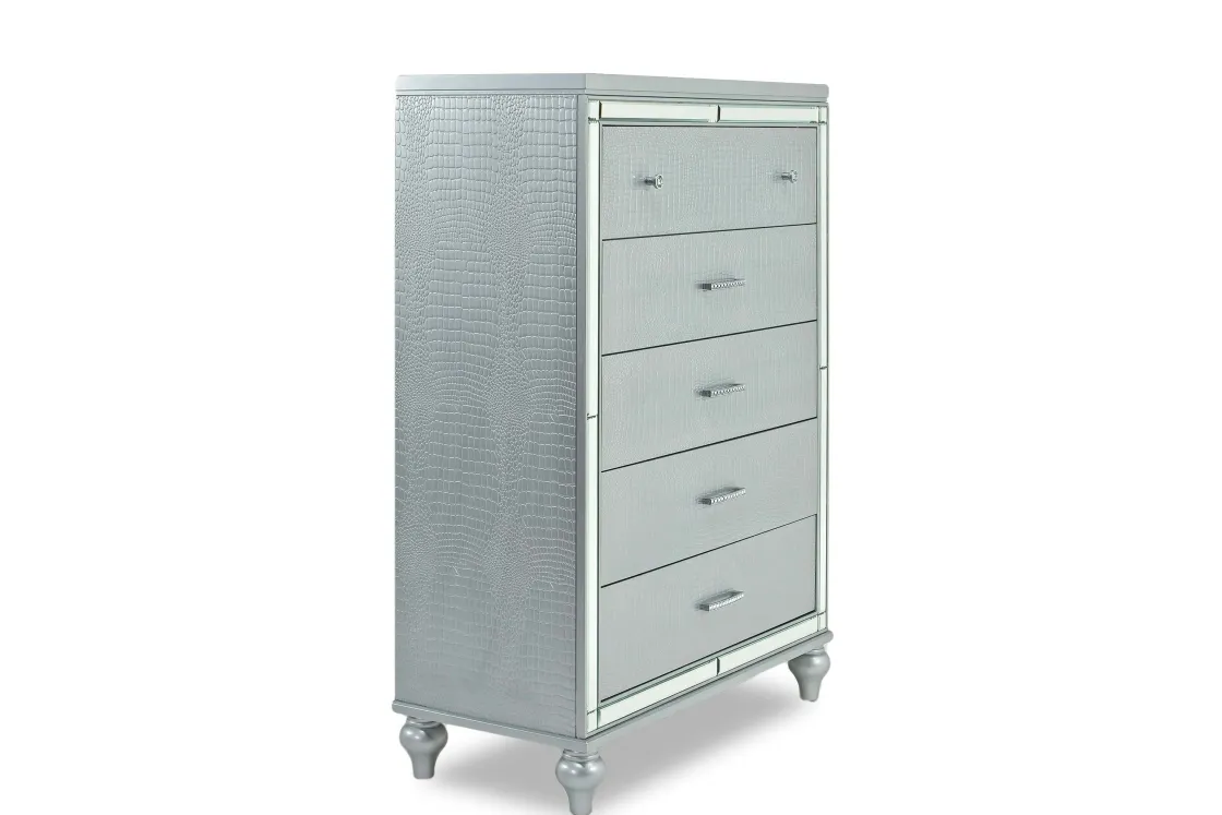 Mor Furniture Valentino Chest In White