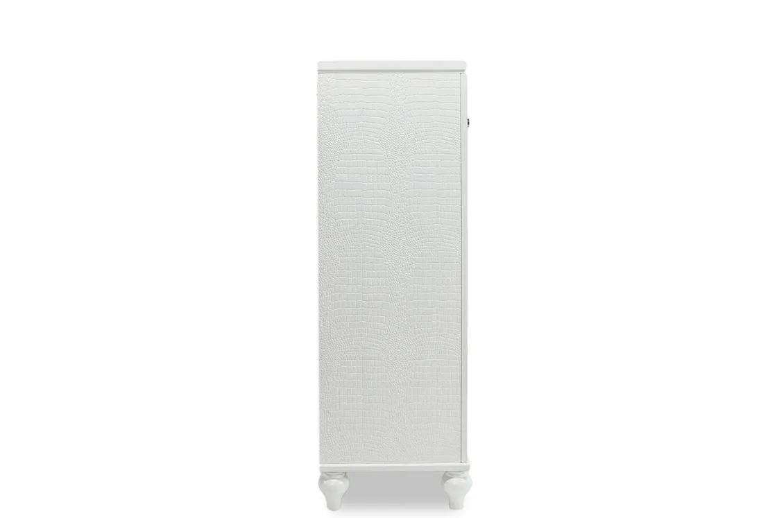 Mor Furniture Valentino Chest In White