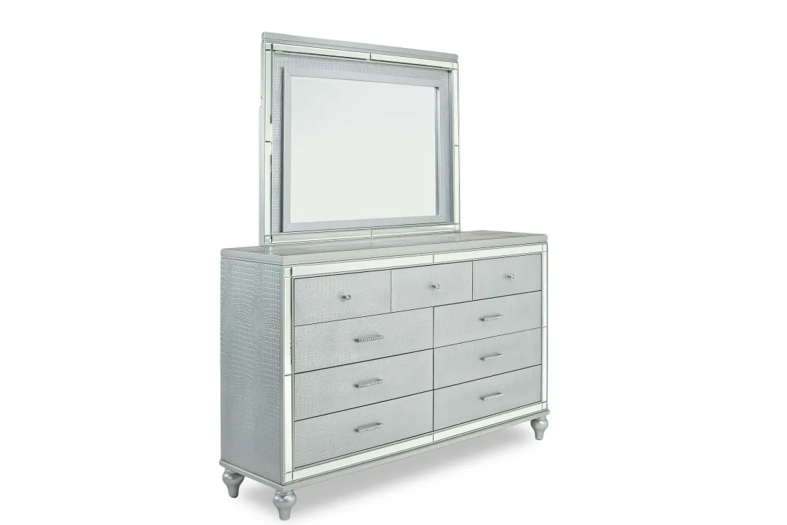 Mor Furniture Valentino Dresser In White