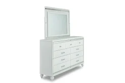 Mor Furniture Valentino Mirror In Silver