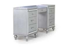 Mor Furniture Valentino Vanity In Silver