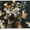 Mor Furniture Valfer Female W/ Floral Wall Art
