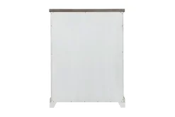 Mor Furniture Valley Ridge Chest In White Gray Finish