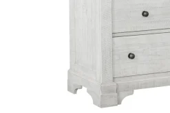 Mor Furniture Valley Ridge Dresser In White Gray Finish
