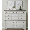 Mor Furniture Valley Ridge Mans Chest In White Gray Finish