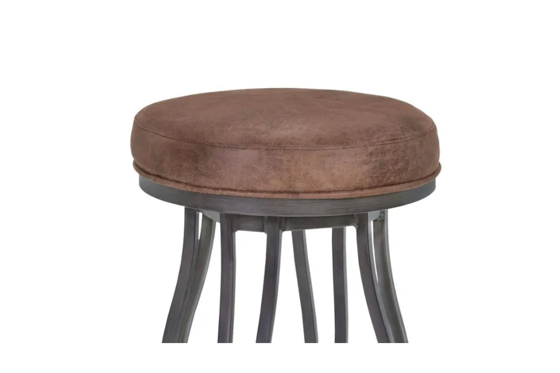 Mor Furniture Ventura Bar Height Stool In Bandero Tobacco