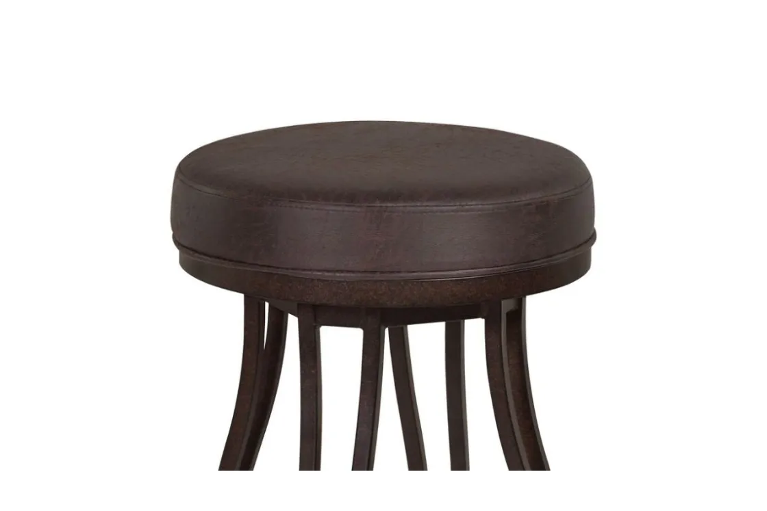 Mor Furniture Ventura Bar Height Stool In Bandero Tobacco