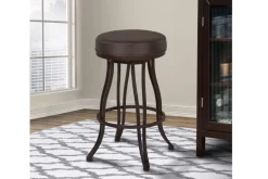 Mor Furniture Ventura Bar Height Stool In Bandero Tobacco