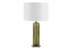 Mor Furniture Vera Glass Lamp In Green