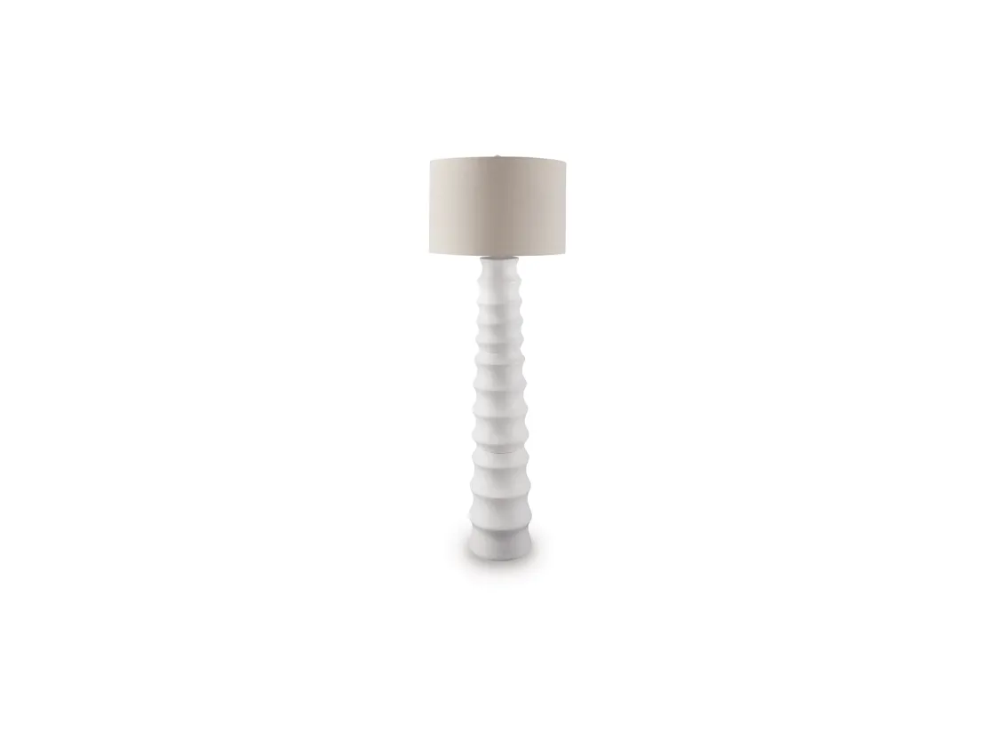 Mor Furniture Veraleigh Floor Lamp In White