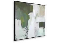 Mor Furniture Vinick Wall Art In Green/Gray/White