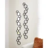 Mor Furniture Vinler Accent Mirrors In Black, Set Of 2