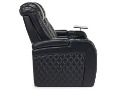 Mor Furniture Viper 2 Power Loveseat In Black
