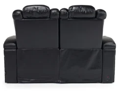 Mor Furniture Viper 2 Power Loveseat In Black