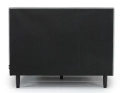 Mor Furniture Vista Upholstered Adjustable Foundation Bed In Charcoal, Full