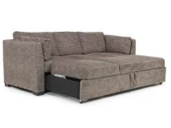 Mor Furniture Vivian Queen Sleeper Sofa In Gray Fabric