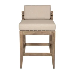 Mor Furniture Vivid Outdoor Counter Stool In Taupe
