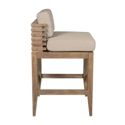 Mor Furniture Vivid Outdoor Counter Stool In Taupe