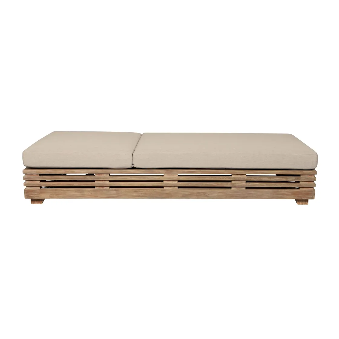 Mor Furniture Vivid Outdoor Lounge Chaise In Taupe