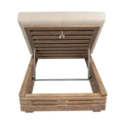 Mor Furniture Vivid Outdoor Lounge Chaise In Taupe