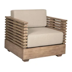 Mor Furniture Vivid Outdoor Lounge Chair In Taupe