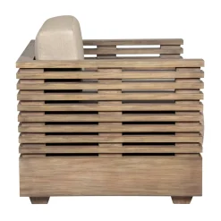 Mor Furniture Vivid Outdoor Lounge Chair In Taupe